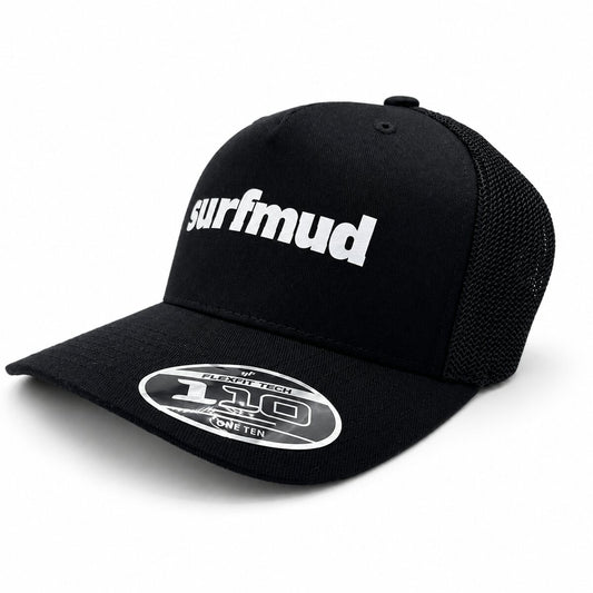 Surfmud Flexfit 110 Trucker Cap – Black