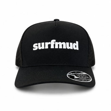 Surfmud Flexfit 110 Trucker Cap – Black